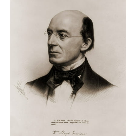 William Lloyd Garrison (1805-1879) Joined The Abolitionist Movement At