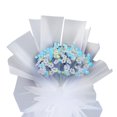 thumbnail image 2 of Kit de ramo de tulipanes DIY, exhibición de ramo de tulipanes artificiales, elegante para decoraciones del hogar Azul, 2 of 9