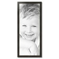 thumbnail image 2 of ArtToFrames 15" x 37" Pewter Picture Frame, 15x37 inch Silver Wood Poster Frame (WOM-4887), 2 of 7