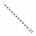 thumbnail image 2 of Tyvek® Wristbands Stars White 3/4" X 10" (500 Per/Case), 2 of 4