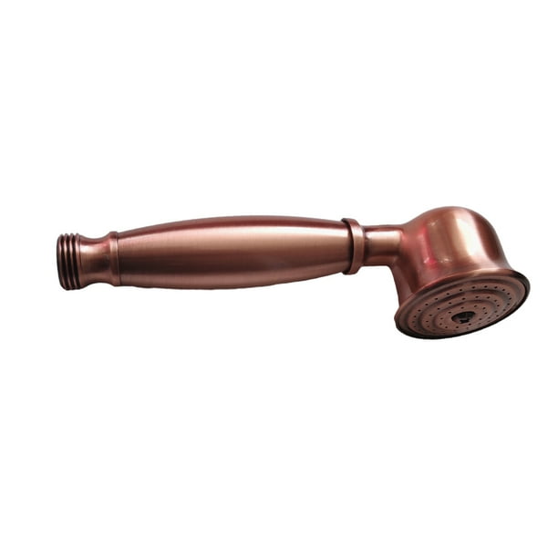 Bewildely Cabezal de ducha de mano Retro, rociador de grifo de baño, accesorio de Hardware de alta presión, soporte para duchas de mano, bronce Type2 NO2