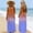 Purple, variant on Ovbmpzd Spaghetti Strap Dresses for Women Backless Maxi Cami Dress Sleeveless Loose Ombre Sundress for Women M