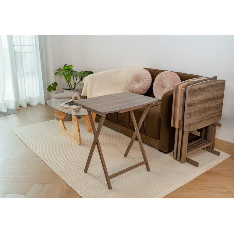 Free Shipping! Mainstays Indoor XL Folding Oversized Tray Table