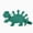 Green, variant on Bambeado Dibly Baby Teething Toy - Made with Natural Rubber & Amber - Gentle Support, Easy to Hold, Simple to Clean - Cute Dinosaur Teether Toy - Alternative to Amber Teething Necklace