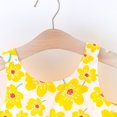 thumbnail image 6 of Ruyang Toddler Girls Sleeveless Dress Cotton Backless Flower Clothes Outwear UPF 50+ Sun Protection A Line Summer 𝐒undress, 6 of 8