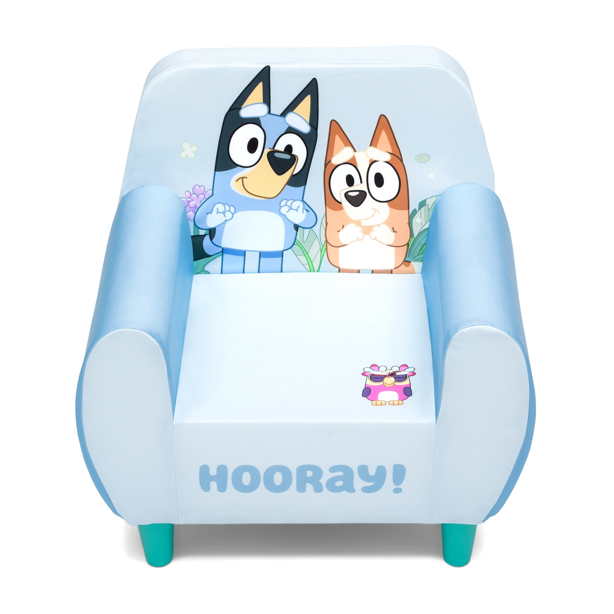 Bluey Foam Chair by Delta Children, Blue