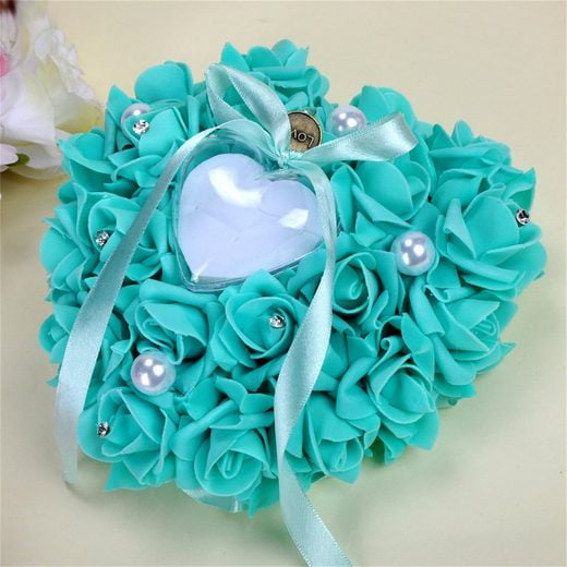 Ring pillow wedding ring pillow, 20*7cm, heart shape, gift, romantic pillow