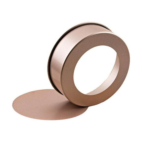 WE-POLUJ Practical 6Inch Round Cake Pans Removable Bottom Carbon Steel Cake Bakings Pans