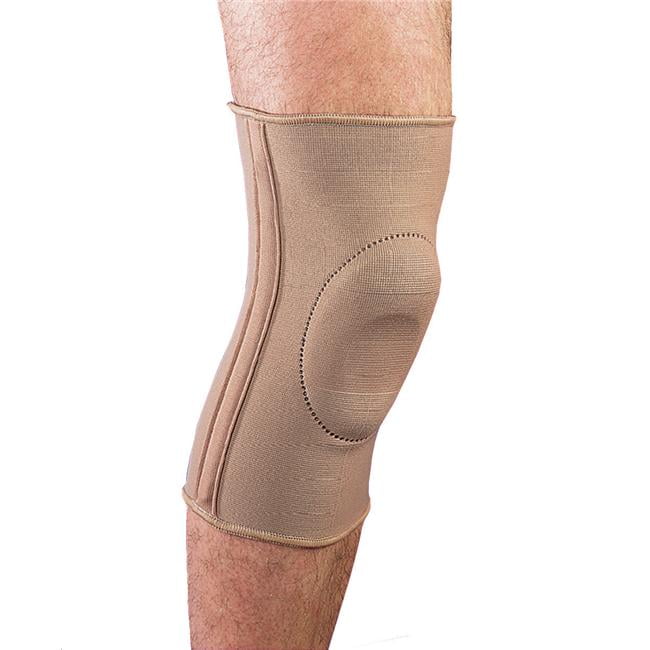 MAXAR Elastic Knee Brace with DonutShaped Silicone Ring and Metal Stays XLarge