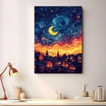 thumbnail image 2 of Corolla Travel Canvas Art Print, North Carolina Wall Canvas Starry Night, Corolla Canvas Painting decorNorth Carolina Travel Picture -97AZ333, 2 of 2