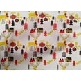thumbnail image 4 of oneOone Cotton Poplin White Fabric Merry Christmas Dress Material Fabric Print Fabric By The Yard 56 Inch Wide-T58, 4 of 4