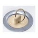 thumbnail image 5 of Juego de 4 tapones de drenaje para fregadero, tapón de goma con anillos para colgar para bañera, cocina y baño, 4 tamaños, blanco, 5 of 5