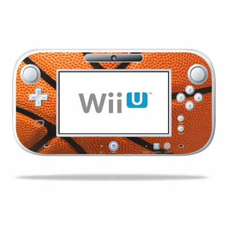 Skin Decal Wrap Compatible With Nintendo Wii U GamePad Controller Basketball