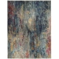thumbnail image 2 of Nourison Celestial Modern Abstract Multicolor 6'7" x 9'7" Area Rug, (6x9), 2 of 8