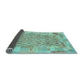 thumbnail image 2 of Ahgly Company Indoor Rectangle Southwestern Light Blue Country Area Rugs, 2' x 3', 2 of 4