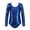 Blue, variant on lnmuld Long Sleeve Romper Girls Long Sleeve Shiny Ballet Leotard Bodysuit for Gymnastics Dance and Yoga Performance Size:9-10 Years