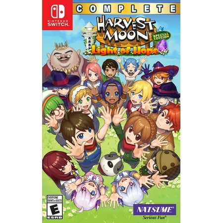 UPC: 0719593180036 | Harvest Moon: Light of Hope Complete Special Edition  Nintendo Switch