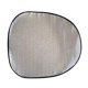 thumbnail image 1 of Cubierta del volante del coche Papel de aluminio Protección solar Visera Aislamiento Bloque solar, 1 of 4