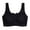 Black, variant on Fesfesfes Women Sport Bras Top Bra Wire Free Underwears Base Vest Style Sports Lingerie