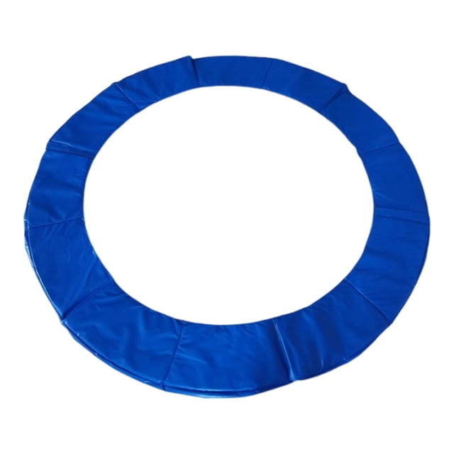 QualitChoice Trampoline Spring Cover Edge Protector Waterproof 1.83m Pad Trampoline Replacement 6ft Blue 15ft 4.58m