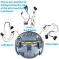 thumbnail image 2 of Sensores de desnivel/sensores de parachoques, piezas de repuesto para Ecovacs DEEBOT OZMO Yeedi, compatibles con aspiradoras robóticas inteligentes T8, T9, 950, 920, N8 Pro, DVX34, DVX9G, DVX55, DVX93, 2 of 5