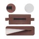 thumbnail image 5 of Injueey Banda de almohada reclinable para silla, almohada para el cuello ajustable de 35 x 15 x 6 cm, reposacabezas para el cuello, color gris, Decoración del hogar negro, 5 of 6