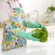 thumbnail image 5 of Guantes de limpieza de goma Billuyoard para cocina con forro cálido guantes de látex impermeables de PU para engrosamiento Suministros de limpieza para el hogar, 5 of 6