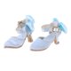 thumbnail image 1 of Zapatos de punta estrecha para muñeca de moda, tacones altos de bloque para muñeca Blythe 1/6, juguete para niña Azul perfke Zapatos de Muñeca, 1 of 9