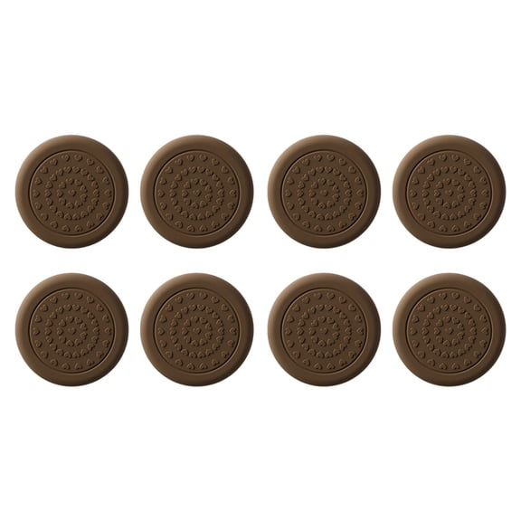 8 Pcs Non Slip Furniture Pads, 1.2" Self Adhesive Floor Protectors, Chair Foot Pads, Chair Leg Grippers, Anti Scratch Furniture Feet Pads, Rubber Bumper Pads for Kitchen Countertops