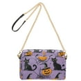 thumbnail image 2 of FORMRS Women Crossbody Purse with Chain Strap Vegan Leather Shoulder Handbag, Halloween Pumpkin, 2 of 7