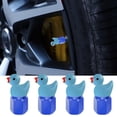 thumbnail image 6 of 4 Pack Cute Duck Glow in The Dark Tire Valve Caps Auto Tire Valve Stem Caps Decorative Tire Valve Caps for Cars Motorcycles and Bicycles (Blue), 6 of 11