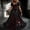 05_Black, variant on KICILVS Gothic Clothes For Women Black Spiderweb And Spider Print Flowing V Neck Long Maxi Dress Halloween Cosplay Gothic Party Dress