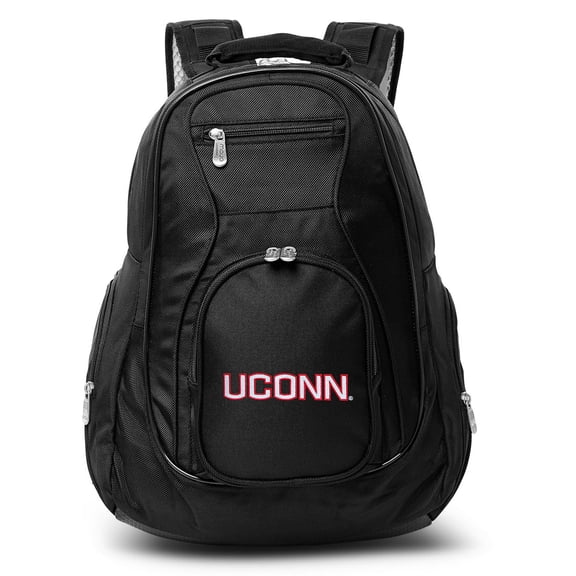 MOJO Black UConn Huskies 19'' Laptop Travel Backpack