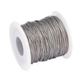 thumbnail image 6 of 1Roll 394FT 304 Stainless Steel Cable Wire 1/32" Wire Rope Aircraft Cable Wire Trellis Strength Cable for DIY Outdoor Railings Garden String Lights Picture Hanging Clothesline(Uncoated), 6 of 7