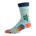 thumbnail image 4 of Oooh Yeah Mens Novelty Funny Crew Socks, Dress Cotton Socks Crazy Socks, Wet My Plants, 4 of 5