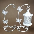 thumbnail image 4 of SPRING PARK Hollow Flower Butterfly Candle Holder Stand Bracket Candlestick for Wedding Decorations, Parties, or Everyday Home Decor, 4 of 7