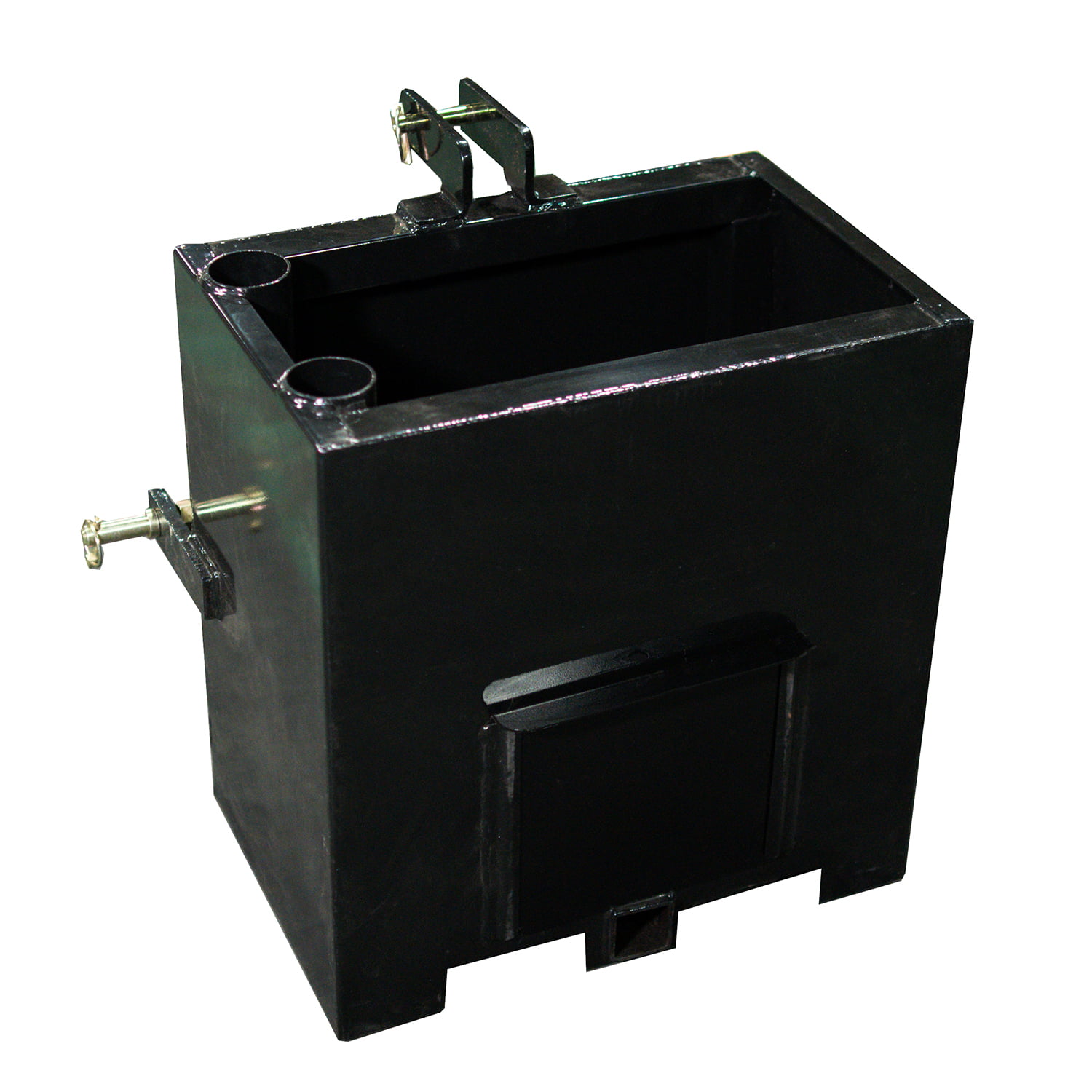 Point hitch weight box
