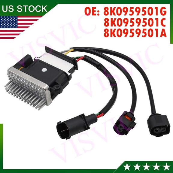 For Audi A4 A5 A6 A7 Q3 Q5 2009-2016 ngine Cooling Fan Control Module 8K0959501A