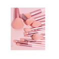 thumbnail image 3 of Set Brochas De Maquillaje 13 Pzs Profesional+bolsa Brocha Xtellar Color Rosa, 3 of 4