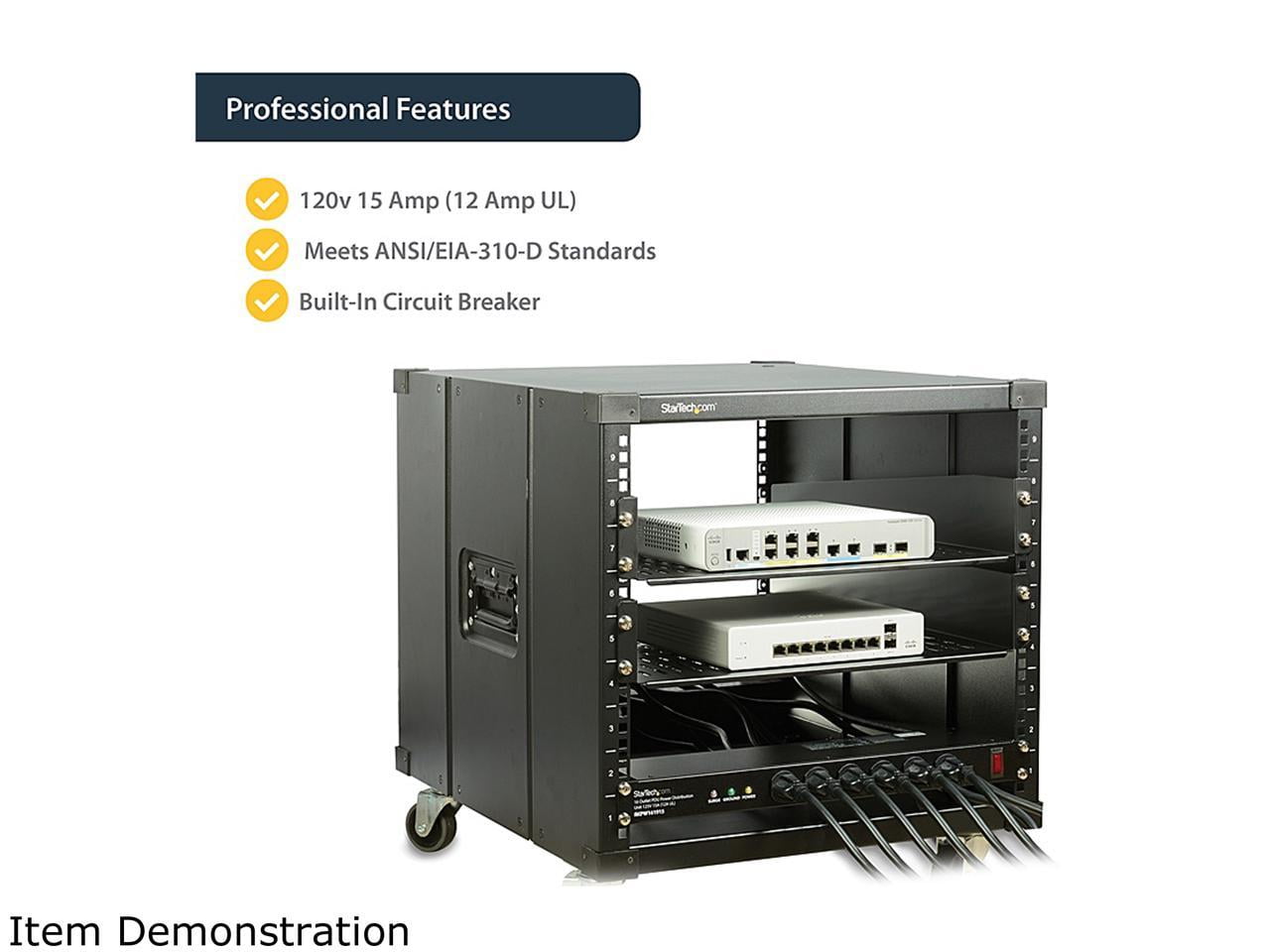 16 OUTLET RACK PDU POWER DISTRIBUTION UNIT POWER STRIP