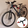 thumbnail image 3 of tasrioml Bike Wall Mount Heavy Duty Metal Horizontal Bike Wall Hanger Space Saving Home Garage Apartment Mountain Road Bicycle Bike Wall Storage Rack, 3 of 7