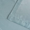 thumbnail image 6 of Superior Linen Blackout Curtains Set of 2, Grommet Header Curtain Panel Pair, Teal, 52"W x 84"L, 6 of 8