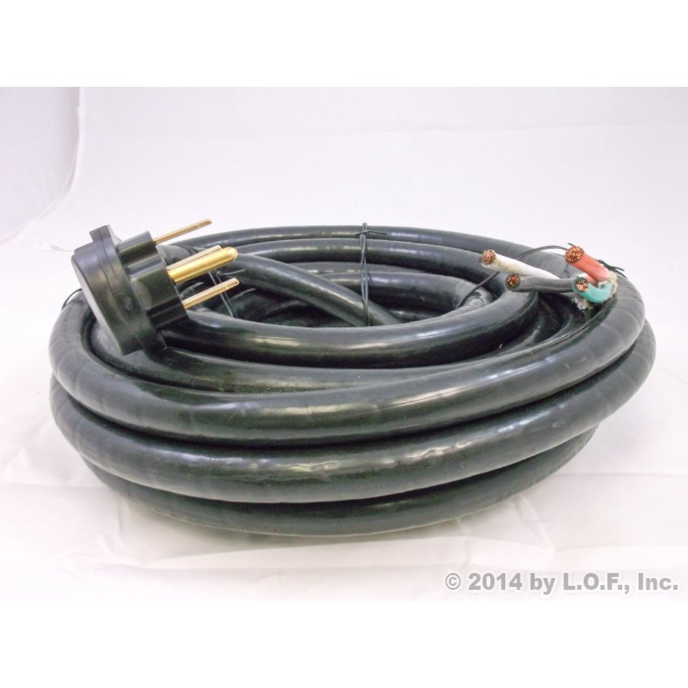 Premium 50 foot 50 amp RV Trailer Motorhome Power Cord Replacement Loose End Life Line Walmart