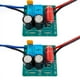 thumbnail image 1 of 3X 60W Divisor de Frecuencia de Altavoz de Audio de 2 Vias Triple Bajo TWS 2 Unidad Accesorio de Cruce, 1 of 3