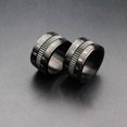 thumbnail image 4 of Men's Ring Number Gear Design Rotatable Finger Ring Knuckle Ring Jewelry Ring, 4 of 10