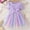 Light Purple, variant on RTKFRFLM Toddler Girls Casual Dresses Summer Bowknot Princess Dress With Gradient Mesh Skirt Short Sleeve Party Dress Girl Beach Sundress Dresses,Size 3-4 Years