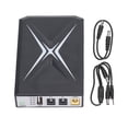 thumbnail image 2 of Fuente De Alimentación Ininterrumpida, ABS De 18W Y Protección Variada Para PC, 2 Entradas, Respaldo De Batería UPS De 10400mAh Para WiFi, 2 of 7