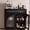 【Black-W Drawers】, variant on Sideboard Buffet Cabinet with Storage Drawer, Farmhouse Coffee Bar Table with Adjustable Shelf, Small Sideboard Cabinet for Kitchen, Dining Room, Living Room, Entryway（31.5" /White）
