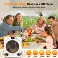thumbnail image 4 of Reproductor Mini CD/DVD Ceihoit con Bluetooth 5.3 y HDMI 1080P, 4 of 9