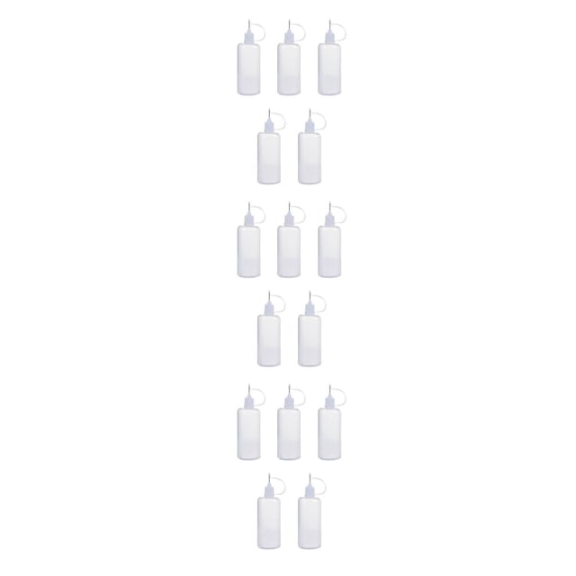 Vogacara 5 unids/lote botella de plástico caja de botella de almacenamiento ligera buen sellado jarrones de gran capacidad papel culpable blanco 10ml Type1 NO1 Vogacara CBP496200